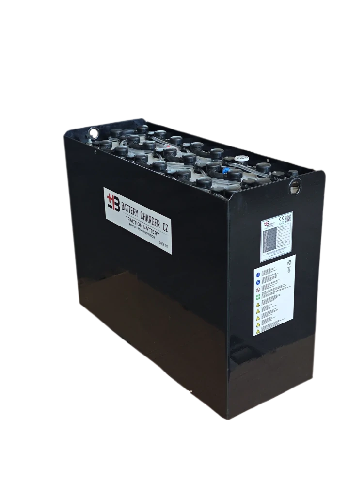 Trakční baterie BCH Battery 24V 5PzS500 s Aquamatic systémem, 827 x 324 x 612 mm