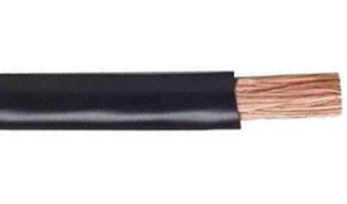 KABEL 50mm2 CYA 50 lanko Cu 50mm2, černý